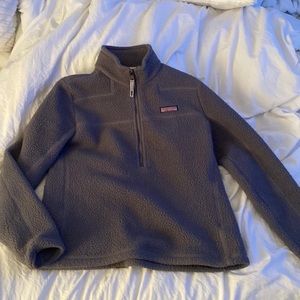 Vineyard Vines Half zip Sherpa